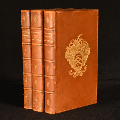 1908-1910 3vol Pascal et Son Temps by Fortunat Strowski Mixed Editions French-image