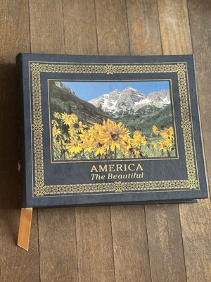 America the Beautiful by Robin Langley Sommer Hardback Book  Leather  2003-image