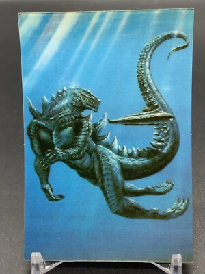 Godzilla Card Collection 8 Lenticular Kabaya 1998 Japanese-image