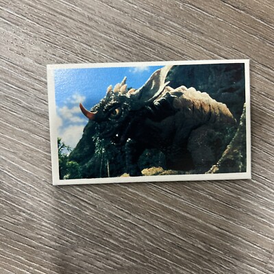 Baragon Menko Battle Card Japanese Vintage Frankenstein Vs Baragon Toho Godzilla-image