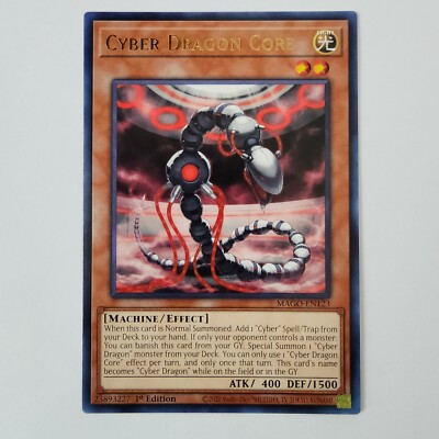 Cyber Dragon Core - MAGO-EN123 - NM - Rare - 1st ed - Yugioh-image