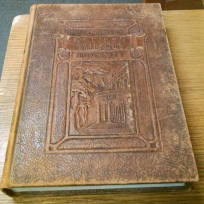 1917 Northwestern University Syllabus Yearbook-image