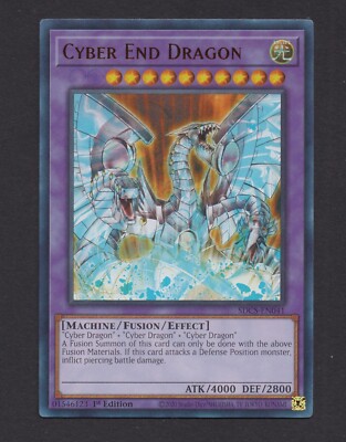 Cyber End Dragon - Misprint - SDCS-EN041 - YuGiOh - Near Mint-image