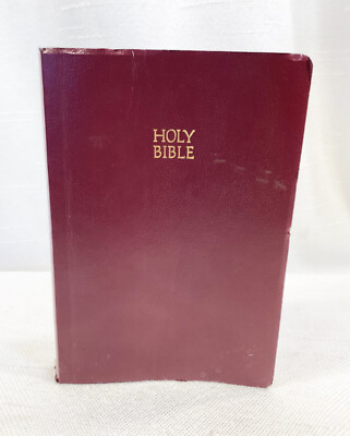 Nelson Regency Holy Bible NKJV 991BG VTG Giant Print Center Column Reference -image