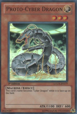 Proto-Cyber Dragon - LCGX-EN177 - Ultra Rare - Unlimited Edition Near Mint Legen-image