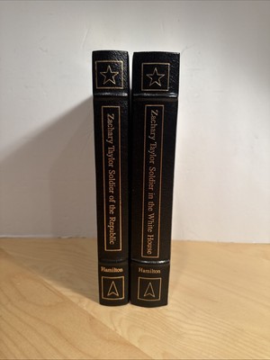 EASTON PRESS BIOGRAPHY PRESIDENT ZACHARY TAYLOR IN 2 VOLUMES-image