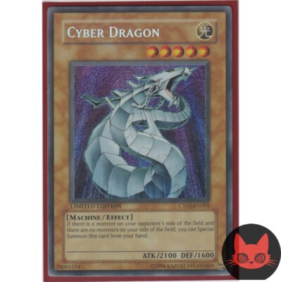 Yugioh Cyber Dragon CT03-EN002 Secret Rare NM-image