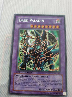 Yu-Gi-Oh Dark Paladin DMG-001 Near Mint Limited Edition SECRET RARE OLDSCHOOL-image