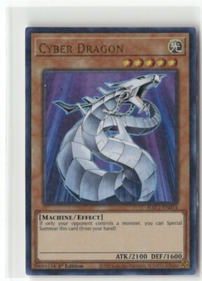 Cyber Dragon HAC1-EN014 NM 1st Ed Duel Terminal Ultra Rare YGO-image