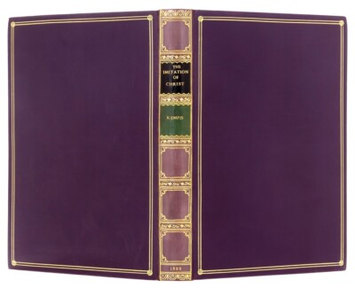 The Imitation of Christ by Thomas Kempis, 1889, Signed Bayntun Binding-image