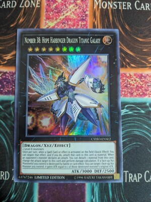 Yu-Gi-Oh! Number 38: Hope Harbinger Dragon Titanic Galaxy CYHO-ENSE2 Limited d4/-image