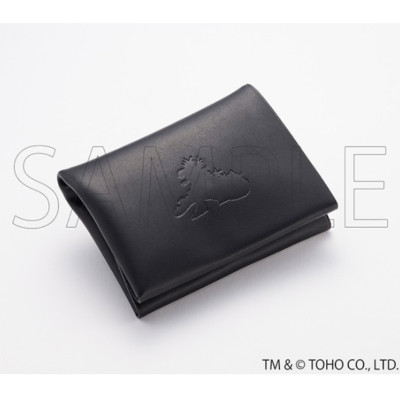 Godzilla-1.0 Leather Middle Wallet TOHO Godzilla Store Japan Limited Kaiju New-image