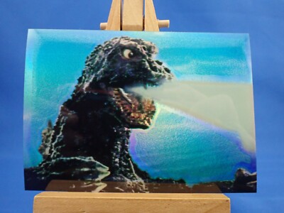 Rare Godzilla Hologram Holo Card Japan Japanese Foil -image