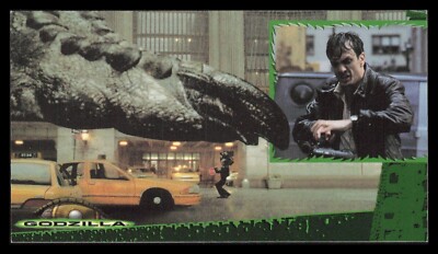 1998 Inkworks Godzilla Movie Promo Trading Card #NNO Widevision-image