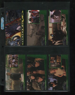 1998 Inkworks Godzilla The Movie Supervue Complete Set 72/72 (301501)-image