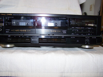 Fisher CR-W780 Cassette Player High Speed Dub NR Auto Reverse - Open Rare Stereo-image