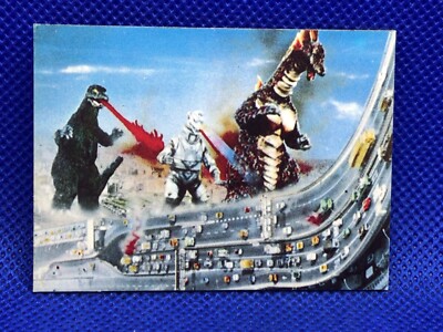 Terror of Mechagodzilla  Mini menko card 2.5 in No.133 TOHO 1970's Japanese F/S-image