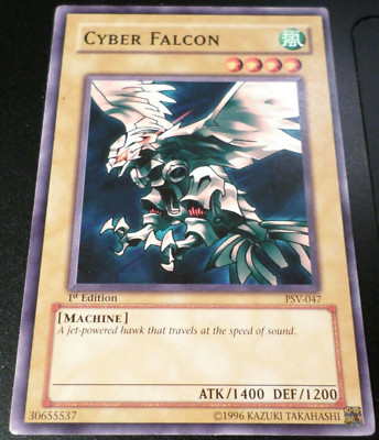 Yu-Gi-Oh! - Cyber Falcon - PSV-EN047 - Unl. Ed. - 25TH- NM/M-image