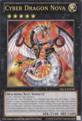 1X LP Cyber Dragon Nova - SDCR-EN038 Oversized Promo - Jumbo Card-image