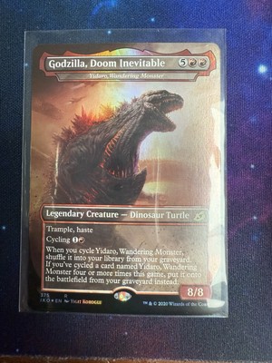 Godzilla, Doom Inevitable Borderless Foil Ikoria: Lair Of Behemoths-image