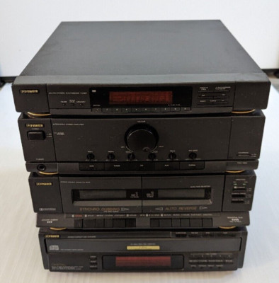 Fisher TAD-992 Stereo System As Is Parts / Repair Only-image