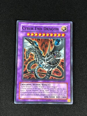 YUGIOH CYBER END DRAGON STON-ENSE1 SUPER PLAY/EDGEWARE-image
