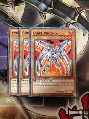 3x Cyber Phoenix - SGX1-ENG04 - Common - NM-image