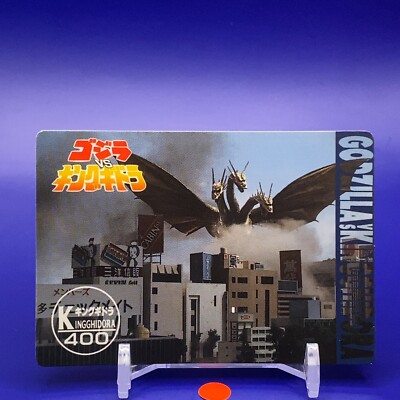 Godzilla VS King Ghidorah Card Toho Made In Japan F/S #4-image