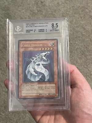 BGS 8.5 Cyber Dragon Ultimate Rare 1st Edition CRV-EN015-image