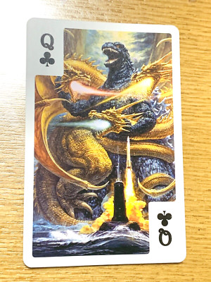 Godzilla King Ghidorah  Playing Cards Poker Card  TOHO  From Japan  C--image