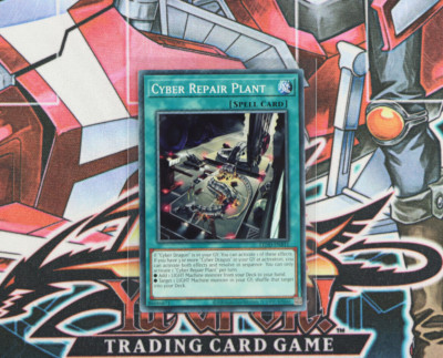 YuGiOh Spell Cyber Repair Plant LEDD-ENB12 Common-image
