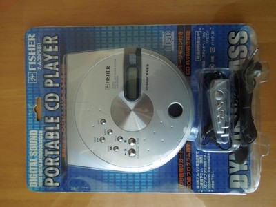 Fisher Portable Cd Player Z-Acdp2S Personal Compact Disc Player For Home Travel-image