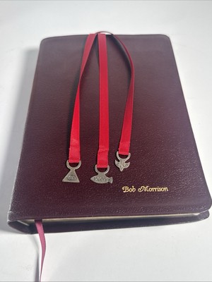 Thompson Chain-Reference Bible NIV Red Letter (1983, Brown, Leather, Gold Trim)-image
