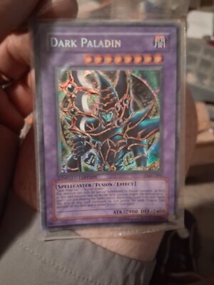 YuGiOh Dark Paladin DMG-001 Limited Edition Secret Rare Sealed NM-image
