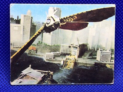 Mothra Godzilla Mini menko card 2.5 in No.067 TOHO 1970's Japanese rare F/S-image