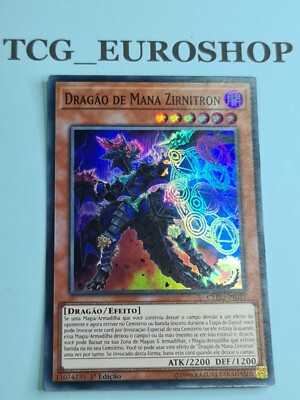 Mana Dragon Zirnitron●YUGIOH●CYHO●2018●PORTUGUESE●SUPER RARE●1st ED●NM #2833-image