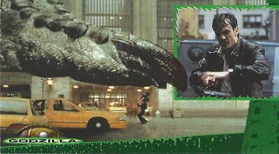 GODZILLA PROMO CARD GP00 WIDEVISION TOHO 1998 CARDS INC. MINT SCARCE-image