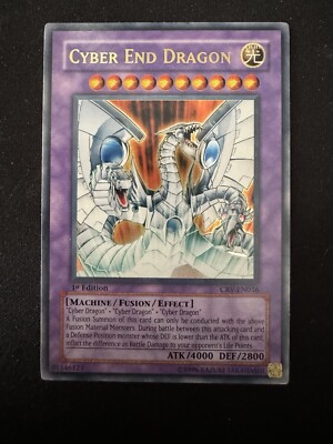 Yu-Gi-Oh 1st English CRV-EN036 Cyber End Dragon Card VLP-image