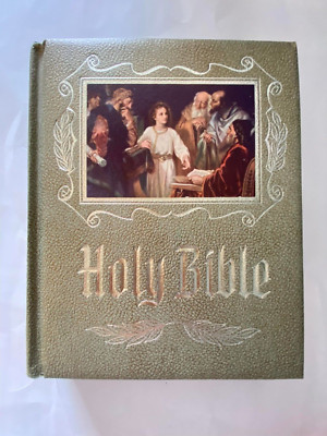 The Holy Bible King James Version RED LETTER EDITION Master Reference edition HC-image