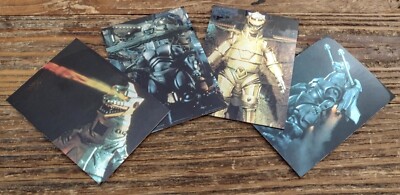 MechaGodzilla, Chromium Cards, #25, 38, 41 & 51, Jpp/Amada, Toho Co., 1996-image