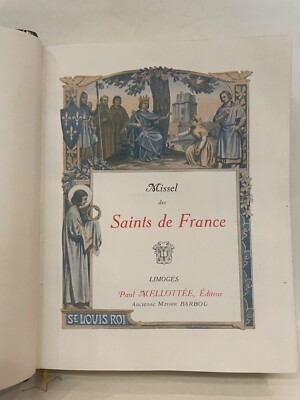 MISSEL DES SAINTS DE FRANCE N°243-image