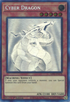 Yugioh! Cyber Dragon - GFP2-EN178 - Ghost Rare - 1st Edition Near Mint, English-image