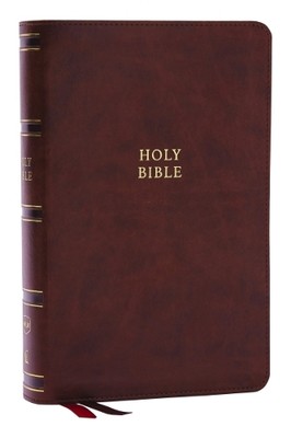 Thomas Nelson NKJV, Single-Column Reference Bible, V (Leather Bound) (UK IMPORT)-image