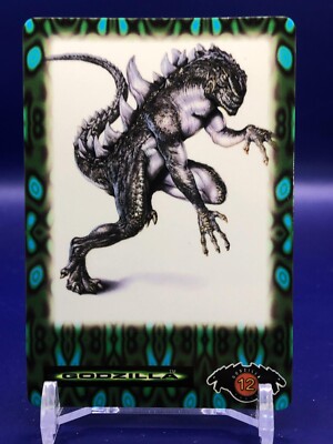 Godzilla Movie Film 1998 12 Card Bandai Japanese-image