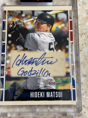 HIDEKI MATSUI 2025 Seasons In The Sun Personalized GODZILLA 1/5 Mint Yankees -image
