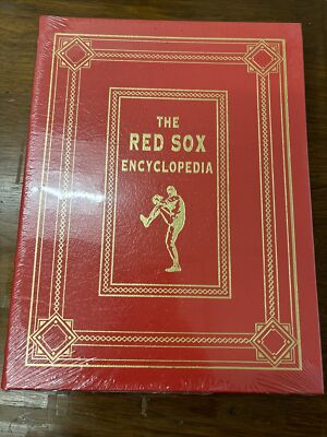 THE RED SOX ENCYCLOPEDIA By Robert S. Redmount Easton Press Leather 2002 Sealed-image