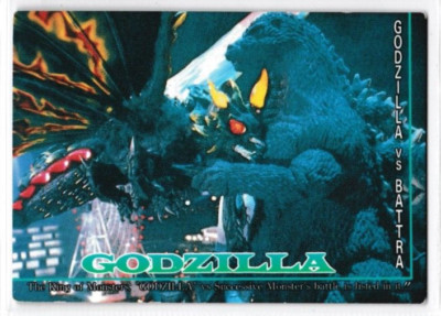 1995 JPP/Amada/Toho Japanese Godzilla v Battra #61 Story Trading Card Non-Sports-image