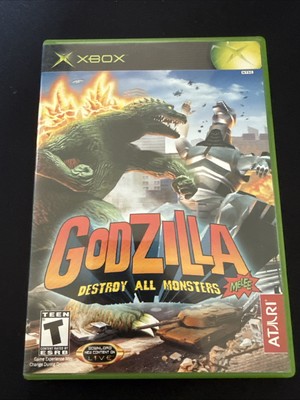 Godzilla: Destroy All Monsters Melee (Microsoft Xbox, 2003), No manual-image