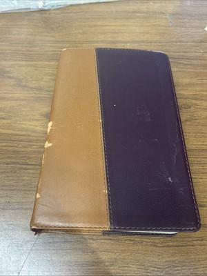 Amplified Topical Reference Bible | AMP Bible |  2 Tone Brown Leather Zondervan-image