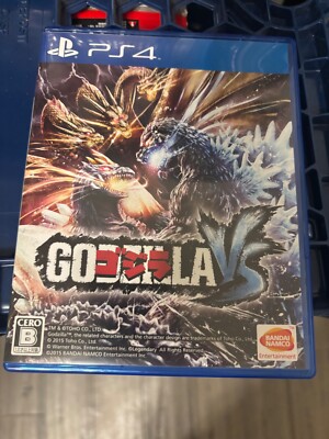 Godzilla VS (PlayStation 4, 2015) brand new, mint condition. Japanese version -image